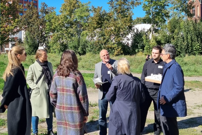 Rundgang durch das Projektgebiet des Modellvorhabens in Frankfurt (Oder)